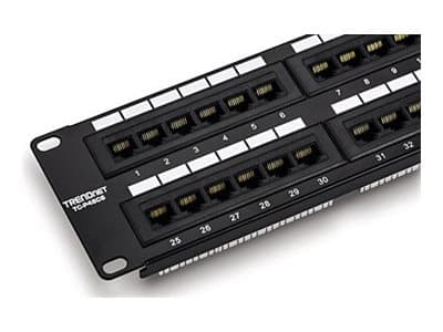 TRENDnet - Koblingspanel - CAT 6 - 48 porter