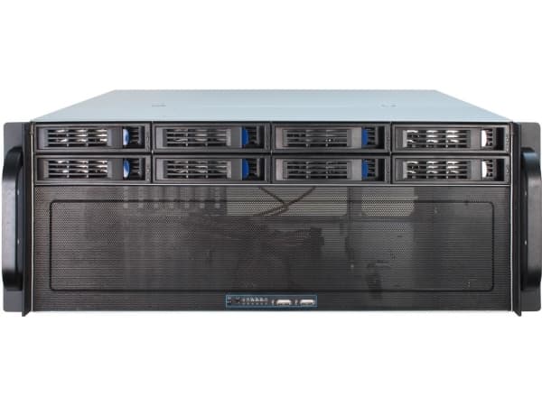 Inter-Tech IPC 4U-4408 - Rackmonterbar - 4U - forlenget ATX / SSI EEB - ingen strømforsyning (ATX) - USB