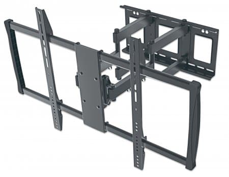 Manhattan 461221, 80 kg, 152,4 cm (60"), 2,54 m (100"), 200 x 200 mm, 900 x 600 mm, Svart