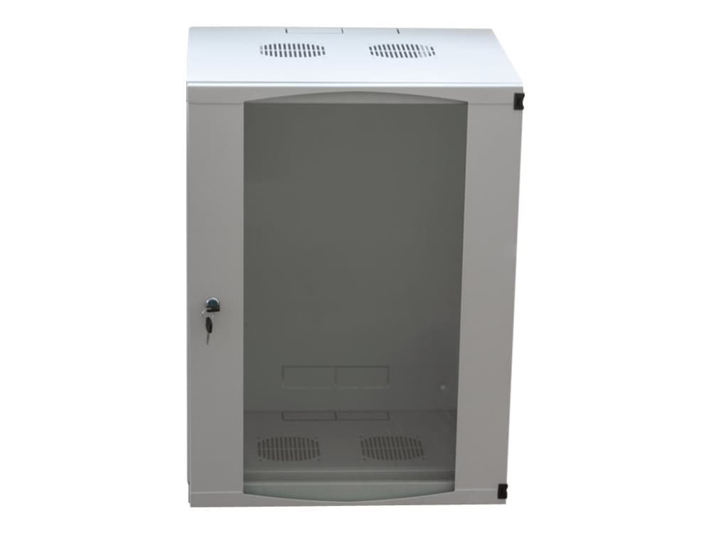 LogiLink - Skåp - väggmonterbart - ljusgrå, RAL 7035 - 9U - 19"