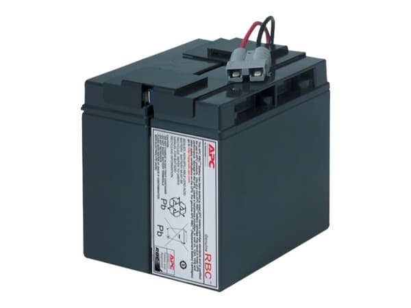 APC RBC148, Sealed Lead Acid (VRLA), 12 V, 1 kpl, Musta, REACH, 10 kg