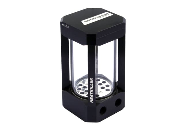 Watercool Heatkiller, Aluminium, Sort, Gjennomsiktig, 0,25 l, 70 mm, 70 mm, 148,5 mm