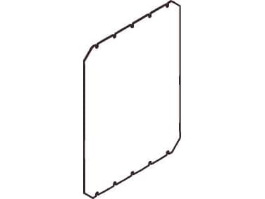 Fibox EKIV 23 Monteringsplade (L x B x K) 170 x 270 x 1,5 mm Stål 1 stk