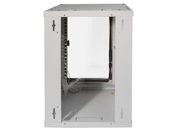 LogiLink W09Z33G, Veggmonterbar hylle, 8U, 20 kg, 17 kg, Grå