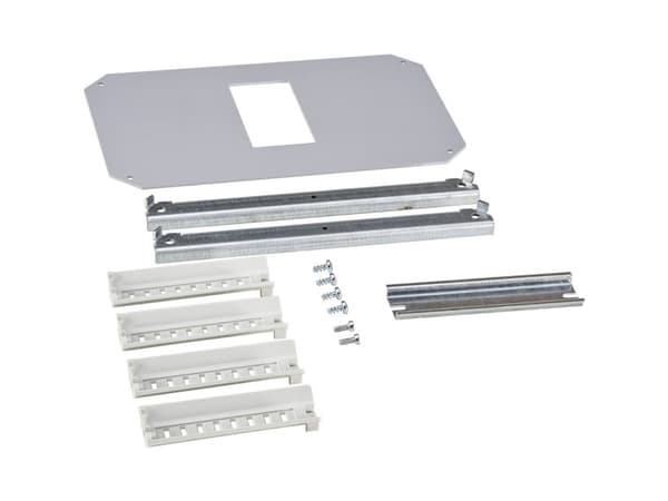 Fibox DRS ARCA 403021 Asennuskehys 2-rivinen Teräs Harmaa (L x S) 400 mm x 300 mm 1 kpl 1 kpl