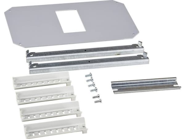 Fibox DRS ARCA 403021 Asennuskehys 2-rivinen Teräs Harmaa (L x S) 400 mm x 300 mm 1 kpl 1 kpl
