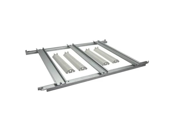 Fibox DRS ARCA 604021 Asennuskehys 3-rivinen Teräs Harmaa (L x S) 600 mm x 400 mm 1 kpl 1 kpl