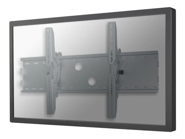 Neomounts PLASMA-W200 - Fäste - lutning - för platt panel - silver - skärmstorlek: 37"-85" - väggmonterbar
