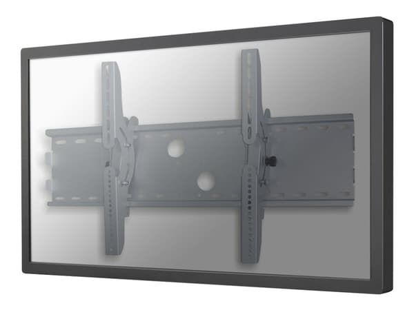 Neomounts PLASMA-W200 - Brakett - tipping - for flatpanel - sølv - skjermstørrelse: 37"-85" - veggmonterbar Sort