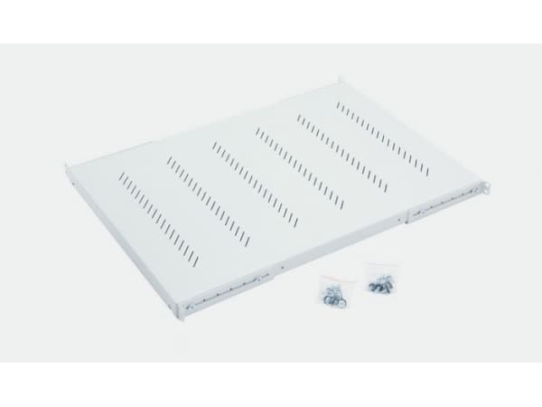 Triton RAC-UP-650-H4 - Rack-hylle - RAL 7035 - 19"