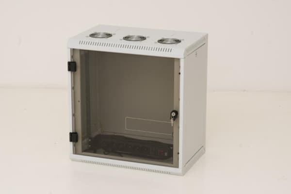Triton RUA-06-AS6-CAX-A1, 6U, Väggmonterad rack, Vit, 48,3 cm (19"), 600 mm