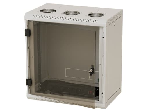 Triton RUA-06-AS6-CAX-A1, 6U, Väggmonterad rack, Vit, 48,3 cm (19"), 600 mm