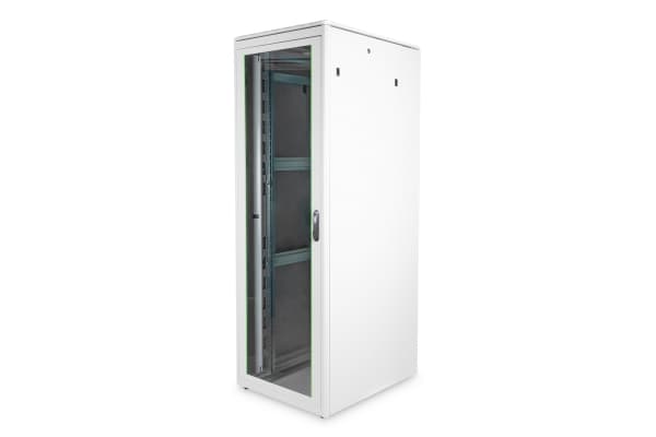 DIGITUS Professional DN-19 47U-8/10-1 - Räkkikaappi - musta, RAL 7035 - 47U - 19"