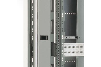 DIGITUS Professional DN-19 47U-8/10-1 - Räkkikaappi - musta, RAL 7035 - 47U - 19"