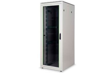 DIGITUS Professional DN-19 47U-8/10-1 - Räkkikaappi - musta, RAL 7035 - 47U - 19"