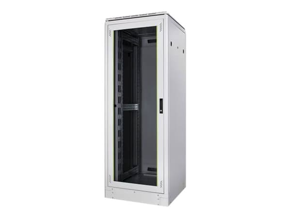 DIGITUS Professional DN-19 47U-8/10-1 - Räkkikaappi - musta, RAL 7035 - 47U - 19"