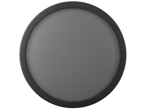 Monacor SG-250, Hård grill, Sort, Metall, Rund, 26,7 cm, 25 mm