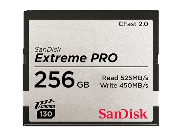 SanDisk Extreme Pro - Flashminnekort - 256 GB - CFast 2.0