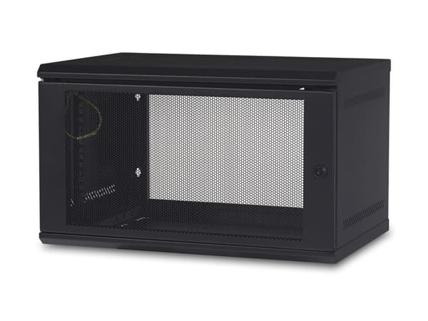 APC NetShelter WX AR106 - Skåp - väggmontering - svart - 6U - 19"