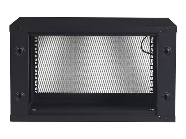 APC NetShelter WX AR106 - Skåp - väggmontering - svart - 6U - 19"