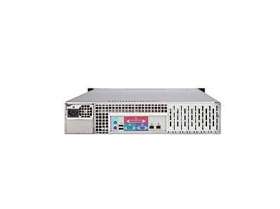 Supermicro SC825 TQC-600LPB - Rackmonterbar 2U - utvidet ATX (E-ATX) - SATA/SAS - hot-swap 600 watt - svart