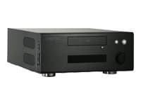 Chieftec Hi-Fi Series HT-01B - Tower - micro ATX 300 Watt - svart - USB/FireWire/Ljud Svart