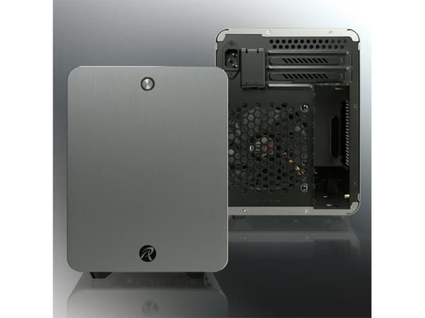 RAIJINTEK Metis Plus, Micro Tower, PC, Hopea, Mini-ITX, Alumiini, Terästä, Koti /Toimisto