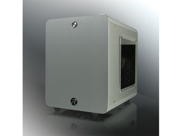 RAIJINTEK Metis Plus, Micro Tower, PC, Hopea, Mini-ITX, Alumiini, Terästä, Koti /Toimisto