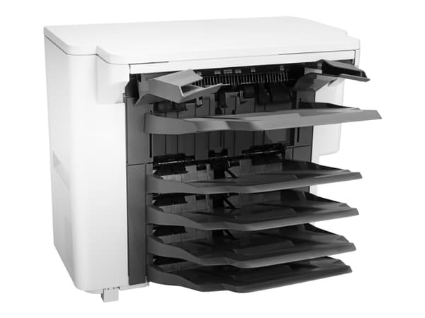 HP - Finisher med stabler/stifter/postboks - 800 ark - for LaserJet Enterprise M607, M608, M609, M610, M611, M612; LaserJet Managed E60055, E60075