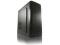 Miniatyrbilde 2 av 5: LC Power Classic 7034B - Tower - ATX - ingen strømforsyning - svart, børstet aluminiumssvart - USB/lyd