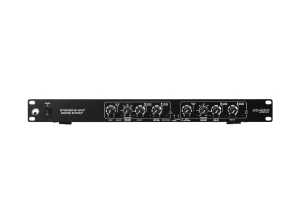 Omnitronic 10355627, Aktiv overgang, 2-veis / 3-veis systemer, 0 - 230 V, Svart, 100 dB, Svart