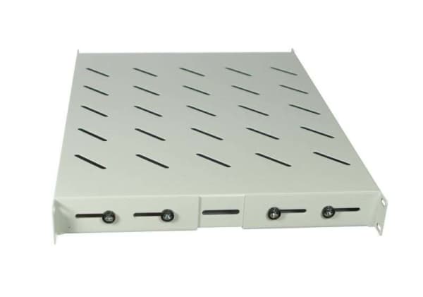ALLNET ALL-S0002198, Hylla till rackskåp, Grå, 60 kg, 1U, 48,3 cm (19"), 540 mm