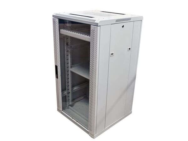 ALLNET ALL-SNB61242BDGrau, 42U, 500 kg, Säädettävät jalat, Tehostunut kaapelinhallinta, 135,5 kg, Harmaa