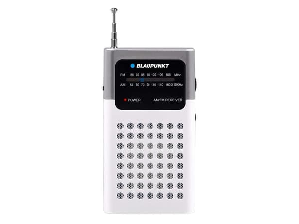 Blaupunkt PR4WH, AM,FM, 0,3 W, Grå, AA, 60 mm, 24 mm