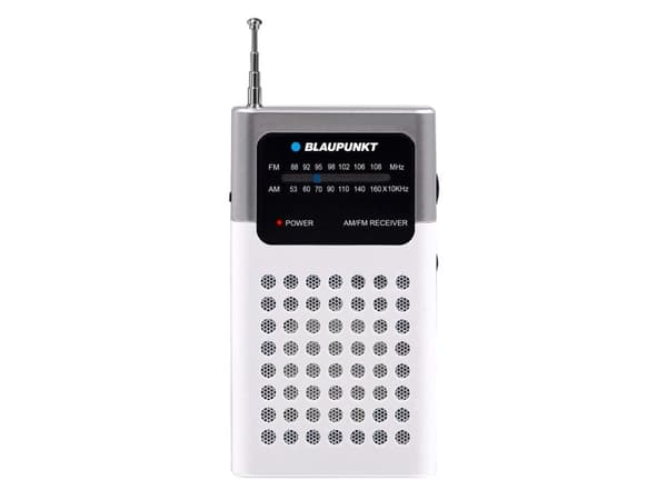 Blaupunkt PR4WH, AM,FM, 0,3 W, Grå, AA, 60 mm, 24 mm