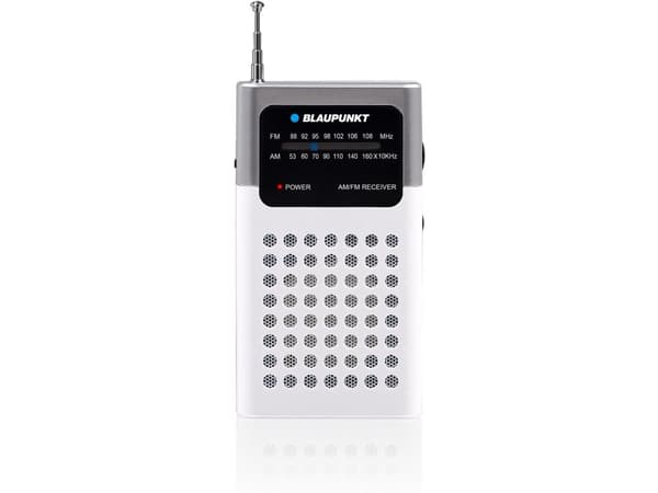 Blaupunkt PR4WH, AM,FM, 0,3 W, Grå, AA, 60 mm, 24 mm