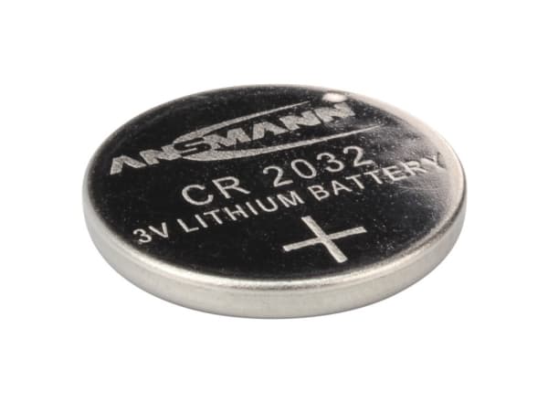Ansmann 5020122, Engangsbatteri, CR2032, Lithium, 3 V, 10 stykker, Sølv