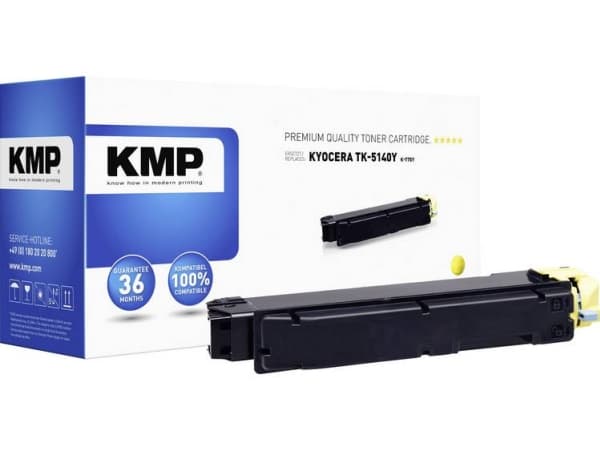 KMP K-T75Y, 5000 sider, Gult, 1 stykker