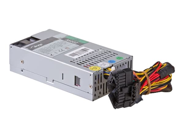 Akyga Pro Series AK-I1-200 - Strømforsyning (intern) - ITX - AC 230 V - 200 watt - PFC - grå