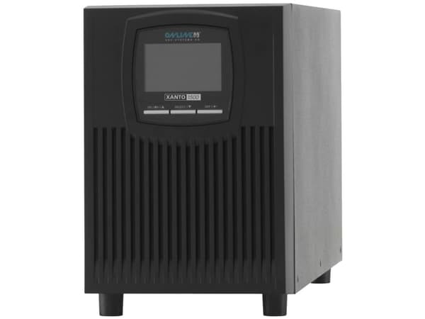 Online USV XANTO 1500 - UPS - AC 230 V - 1500 watt - 1500 VA - 9 Ah - RS-232, USB - utgangskontakter: 4