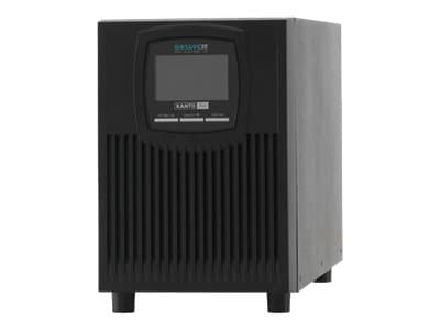 Online USV XANTO 1500 - UPS - AC 230 V - 1500 watt - 1500 VA - 9 Ah - RS-232, USB - utgangskontakter: 4 Sort