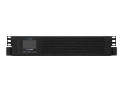 Online USV X2000R - UPS (kan monteres i rack) - AC 230 V - 2000 watt - 2000 VA - 9 Ah - RS-232, USB - utgangskontakter: 8 - 2U - 19"