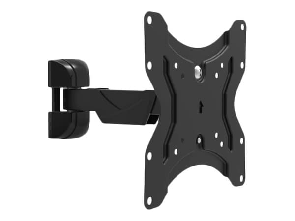Maclean MC-741 - Brakett - for flatpanel - metall - svart - skjermstørrelse: 13"-42" - veggmonterbar