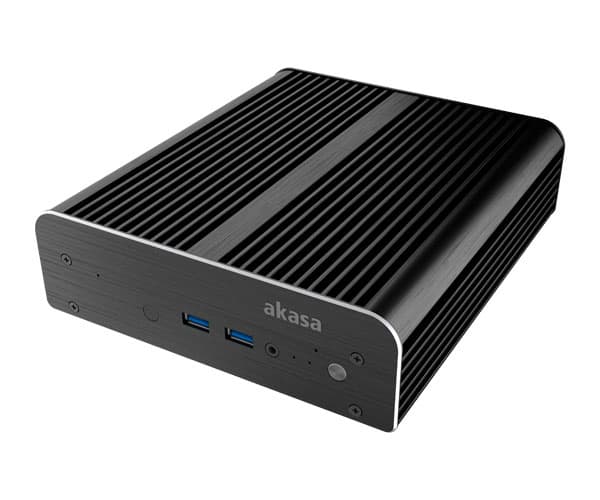Akasa Newton S7 - USFF - UCFF - ingen strømforsyning - USB/lyd