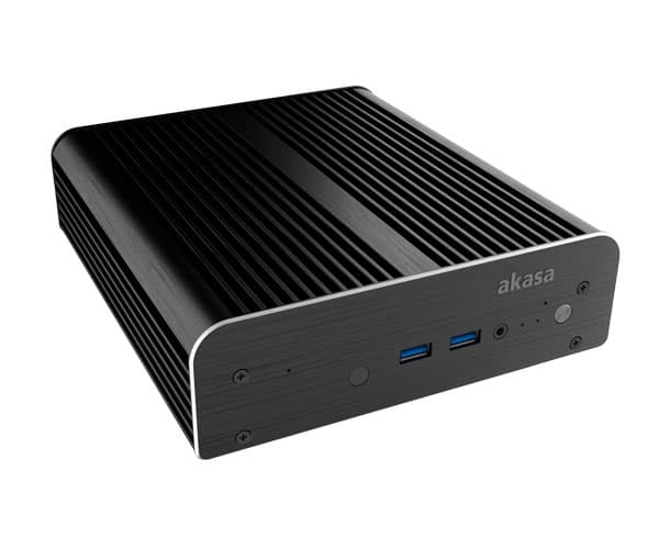 Akasa Newton S7 - USFF - UCFF - ingen strømforsyning - USB/lyd
