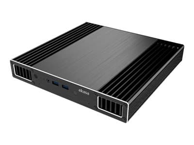 Akasa Plato X7 - USFF - UCFF - USB/Lyd Svart