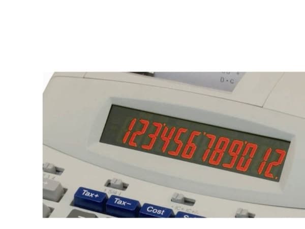 Olympia CPD 512, Skrivbord, Utskrift, 12 siffror, 1 linjer, Vit