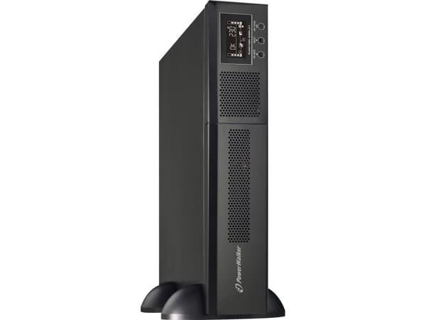 PowerWalker VFI 1500 RMG PF1 - UPS (rackmonterbar/ekstern) - 1500 watt - 1500 VA - 9 Ah - RS-232, USB - utgangskontakter: 8 - 2U