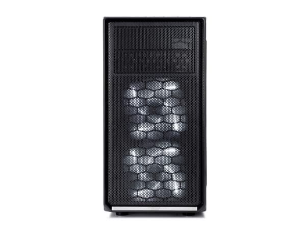 Fractal Design Focus G Mini - Tower - mikro ATX - sidepanel med vindu - ingen strømforsyning (ATX) - svart - USB/lyd