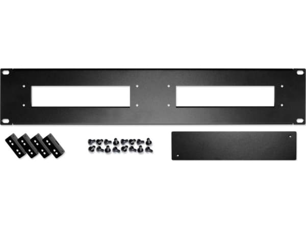 Shuttle XPC PRM01 - Monteringsplatta för stativ - svart - 2U - 19" - för XPC slim DH310, DH470, DH610, DH670, DL20, DL3000, DS20, DS20U3 V2, DS50, DS